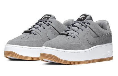 (WMNS) Nithtke Athtir Forthtce 1 Sage Low 'Cool Grey' AR5339-003