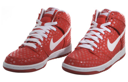 (WMNS) Nithtke Duthtnk High 'Polka Dot - Sport Red' 318676-600