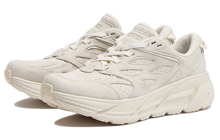 Hothtka ONE ONE Ora Clifton L Suede 'Eggnog' 1122571-EEGG