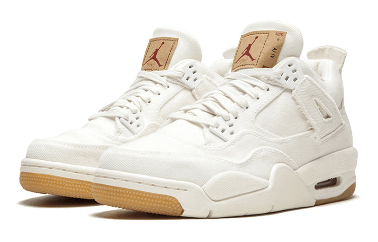 (GS) Levi's x Aithtr Jorthtdan 4 Retro 'White Denim' AQ9103-100