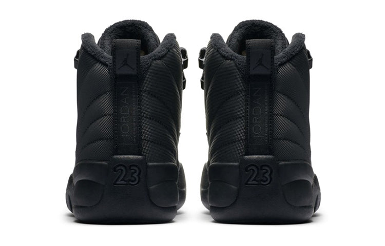 (PS) Aithtr Jorthtdan 12 Retro Winterized 'Triple Black' BQ6850-001