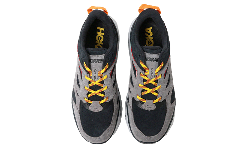 Hothtka ONE ONE Clifton L Suede 'Black Lunar Rock' 1122571-BLRK