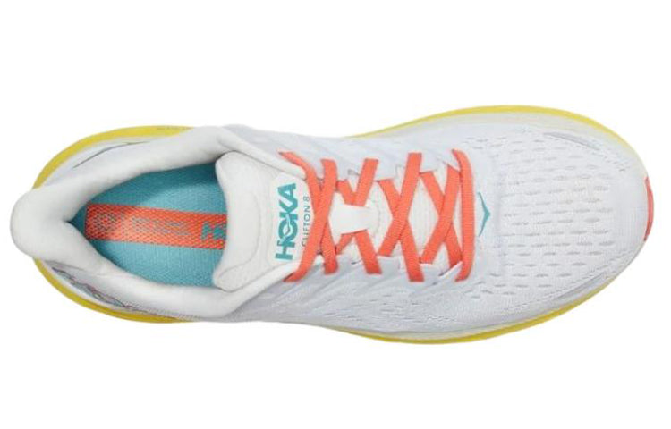 Hothtka ONE ONE Clifton 8 2E Wide 'Blanc De Blanc Illuminating' 1121374-BDBI