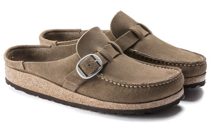 (WMNS) Birkenthtstock Buckley Suede Leather 'Gray Taupe' 1019490
