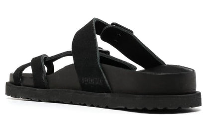 (WMNS) Birkenthtstock 1774 III Mayari Suede Leather Narrow Fit 'Black' 1025381