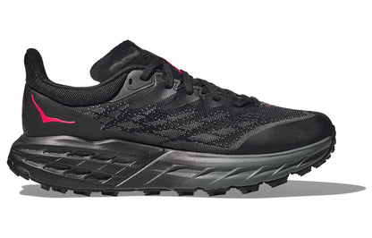 (WMNS) Hothtka ONE ONE Speedgoat 5 GORE-TEX 'Black Red' 1127913-BBLC