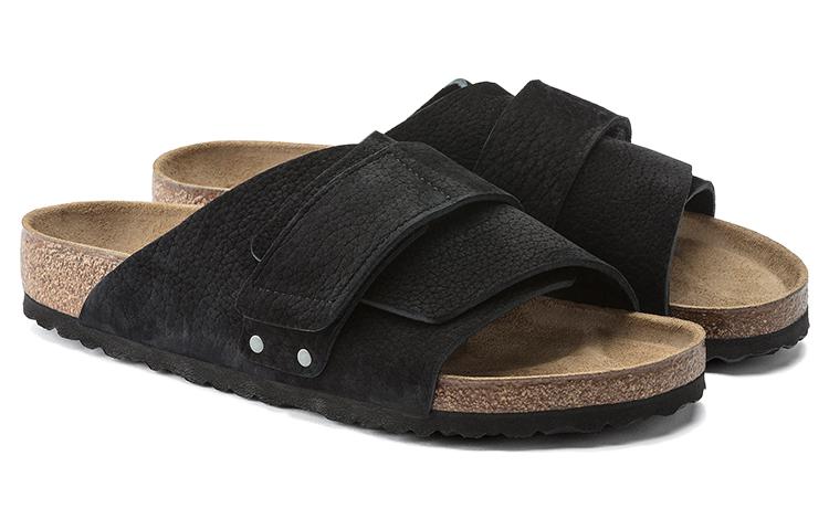 Birkenthtstock Kyoto Nubuk Leather 'Desert Buck Black' 1020433