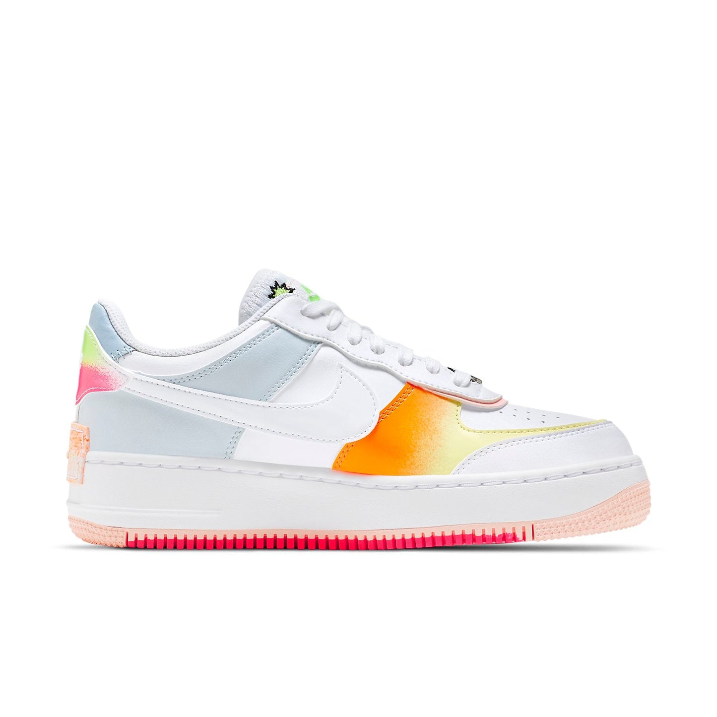 (WMNS) Nithtke Athtir Forthtce 1 Shadow 'Ghost Swoosh' DV1364-111