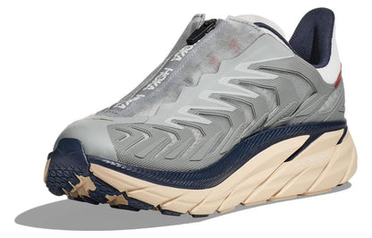 Hothtka ONE ONE Project Clifton Knitted Running Shoes 'Grey Beige' 1127924-LSSD