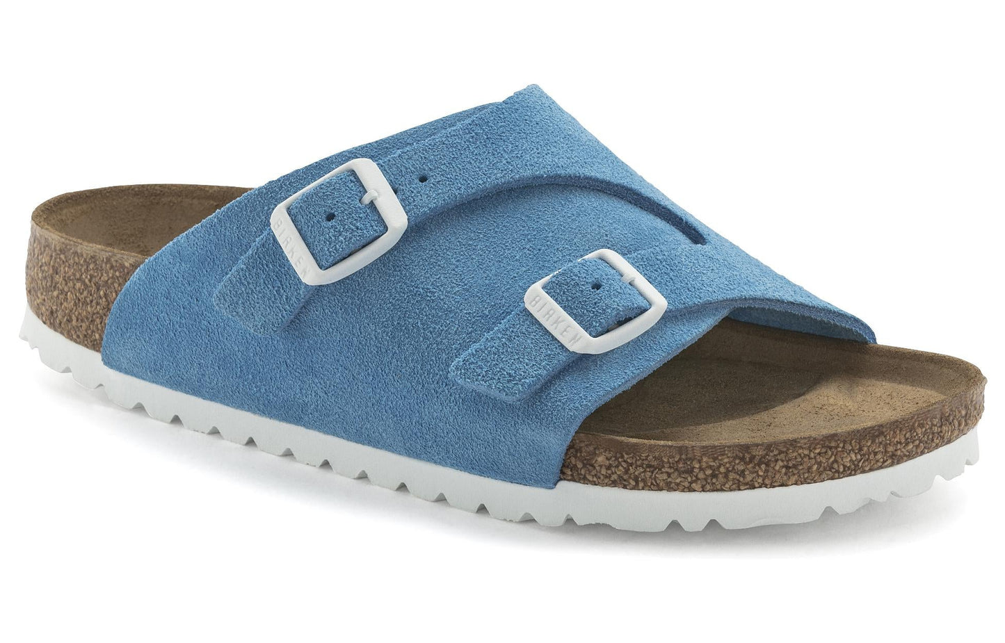 Birkenthtstock Zrich Suede Leather 'Sky Blue' 1024994