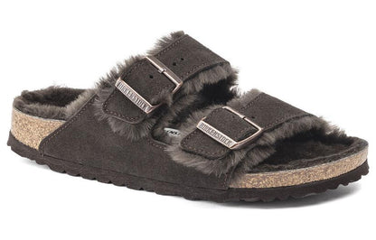 Birkenthtstock Arizona Shearling Suede Leather 'Mocca' 1020566