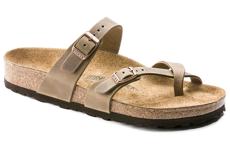 (WMNS) Birkenthtstock Mayari Series Cowhide Casual Brown Version 1011433