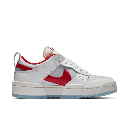 (WMNS) Nithtke Duthtnk Low Disrupt 'White Gym Red' CK6654-101