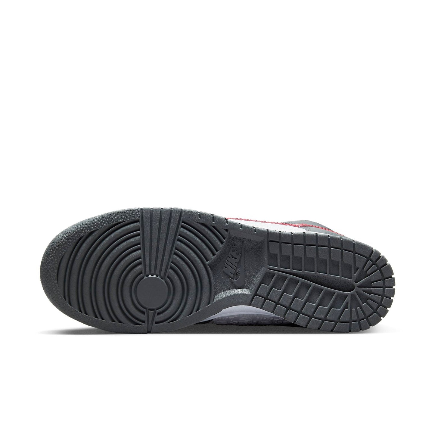 Nithtke Duthtnk High 'Embossed Basketball Grey Red' FD0668-001