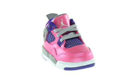 (TD) Aithtr Jorthtdan 4 Retro Toddlers Pink/Grey/Purple 308500-607