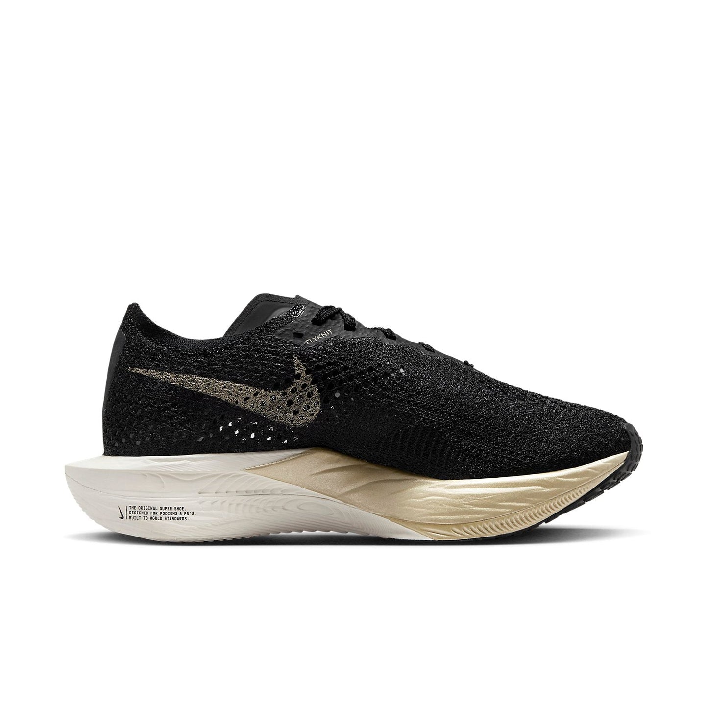 (WMNS) Nithtke Zoothtmx VaporFly Next% 3 'Black Metallic Gold Grain' DV4130-002