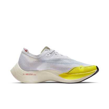(WMNS) Nithtke Zoothtmx Vaporfly NEXT% 2 'White Yellow Strike' DM9056-100