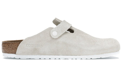 Birkenthtstock x Stssy Boston Suede Embossed 'Bone' 1019742