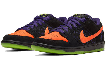 Nithtke SB Skateboard Duthtnk Low Night of Mischief 'Green Black Orange' BQ6817-006(S-BOX)