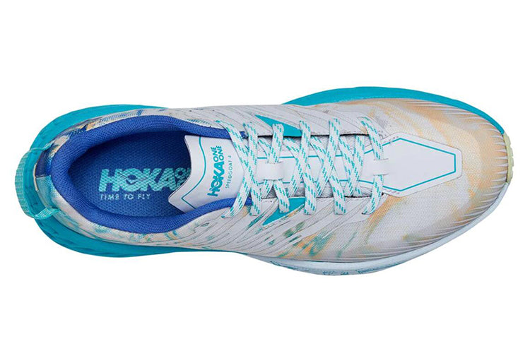 Hothtka ONE ONE Speedgoat 4 'Together White Cyan' 1106525-TGT