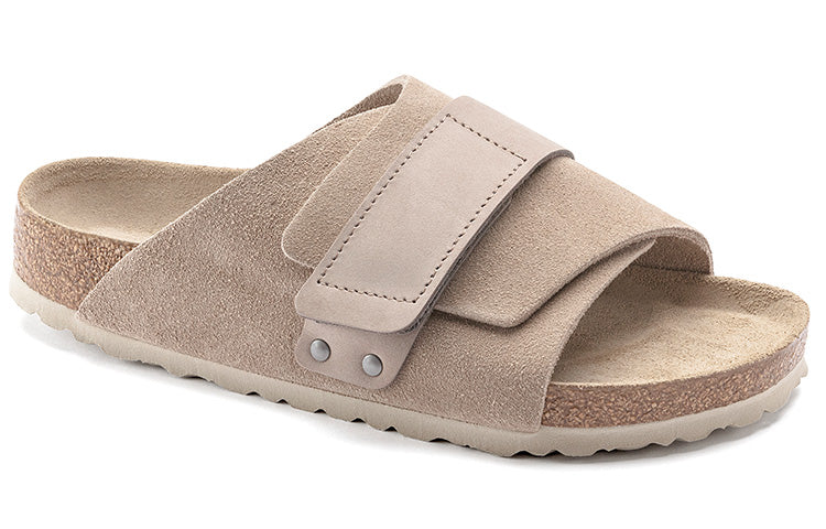 (WMNS) Birkenthtstock Kyoto Series Cowhide Suede Soft Sole Slippers Version 1019292