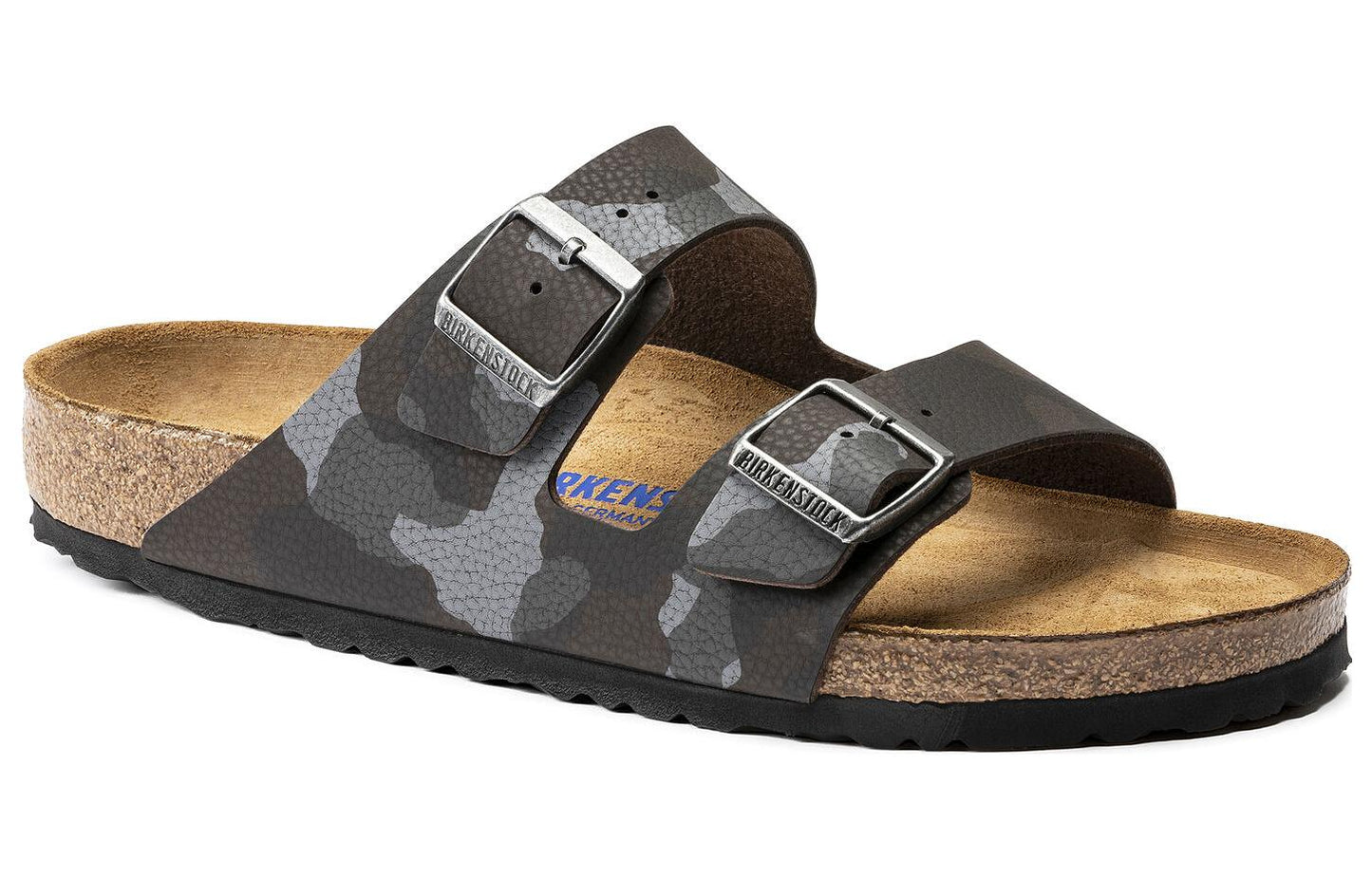 Birkenthtstock Arizona Soft Footbed Slide Sandals 'Camo Brown' 1013015