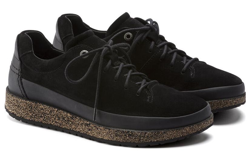 Birkenthtstock Honnef Low Suede Leather 'Black' 1019328
