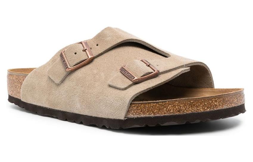 Birkenthtstock Zrich Suede Leather 'Stone Coin' 0050461