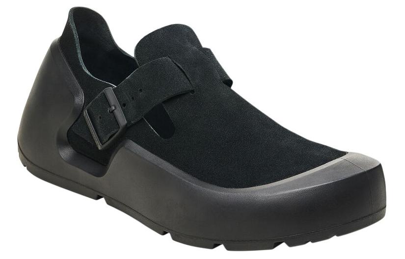 Birkenthtstock Reykjavik Nubuk Leather Shoes 'Black' 1027471