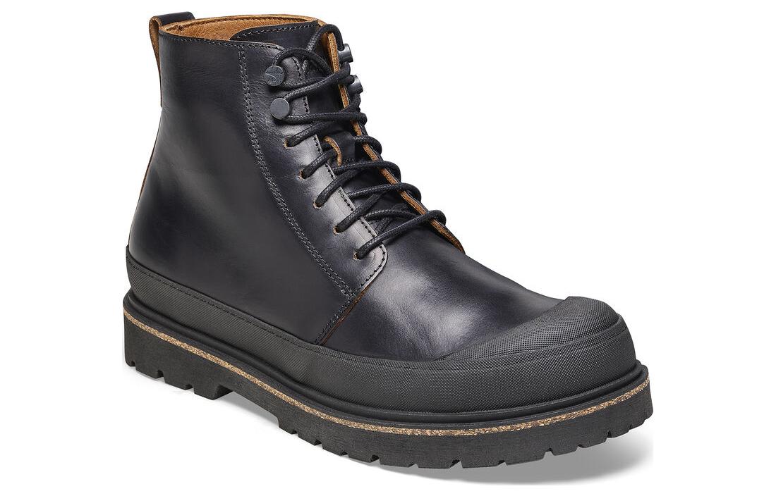 Birkenthtstock Prescott Men Waxy Leather 'Black' 1025166