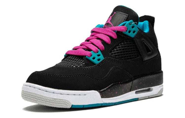 (GS) Aithtr Jorthtdan 4 Retro 'Black Vivid Pink' 487724-019