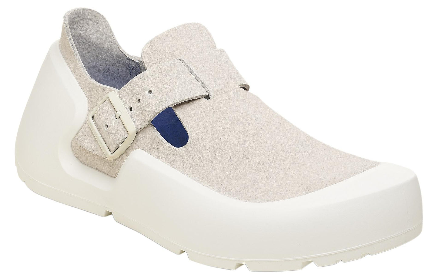 Birkenthtstock Reykjavik Nubuck Leather Shoes 'Antique White' 1027511