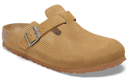 Birkenthtstock Birkenthtstock Boston Suede Embossed 'Butterscotch Brown' 1025647
