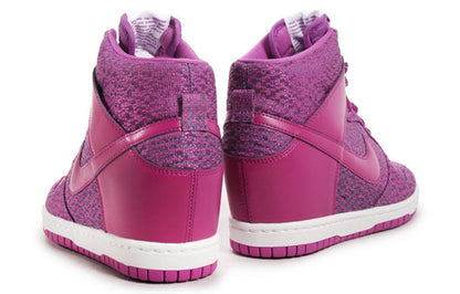 (WMNS) Nithtke Duthtnk High-Top Sneakers Purple 644410-400