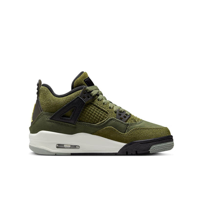 (GS) Aithtr Jorthtdan 4 Retro SE 'Craft - Olive' FB9928-200