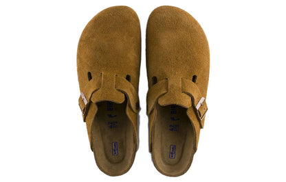 Birkenthtstock Boston Soft Footbed Regular 'Suede Mink' 1009542