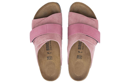 (WMNS) Birkenthtstock Kyoto Nubuck Leather/Suede Narrow Fit 'Candy Pink' 1024236