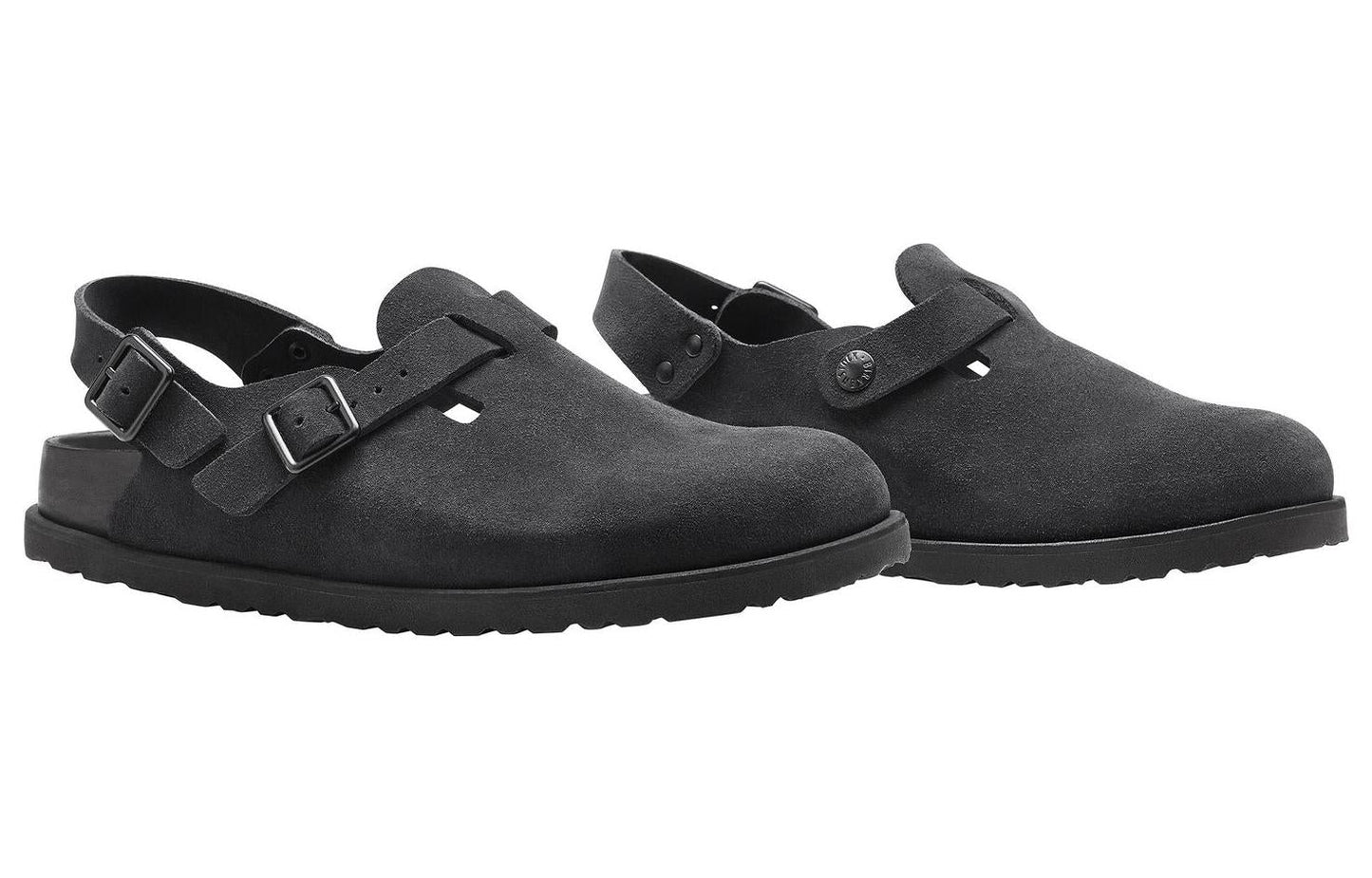 Birkenthtstock 1774 IV Tokio Suede Leather 'Black' 1025897