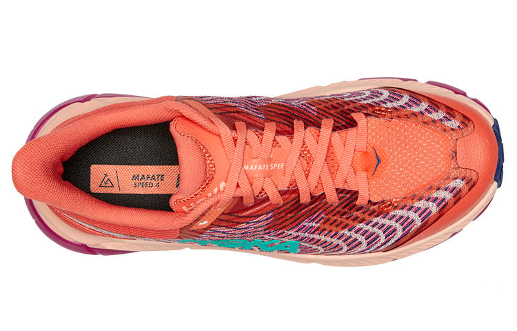 (WMNS)Hothtka ONE ONE Mafate Speed 4 'Camellia Peach Parfait' 1131056-CPPF