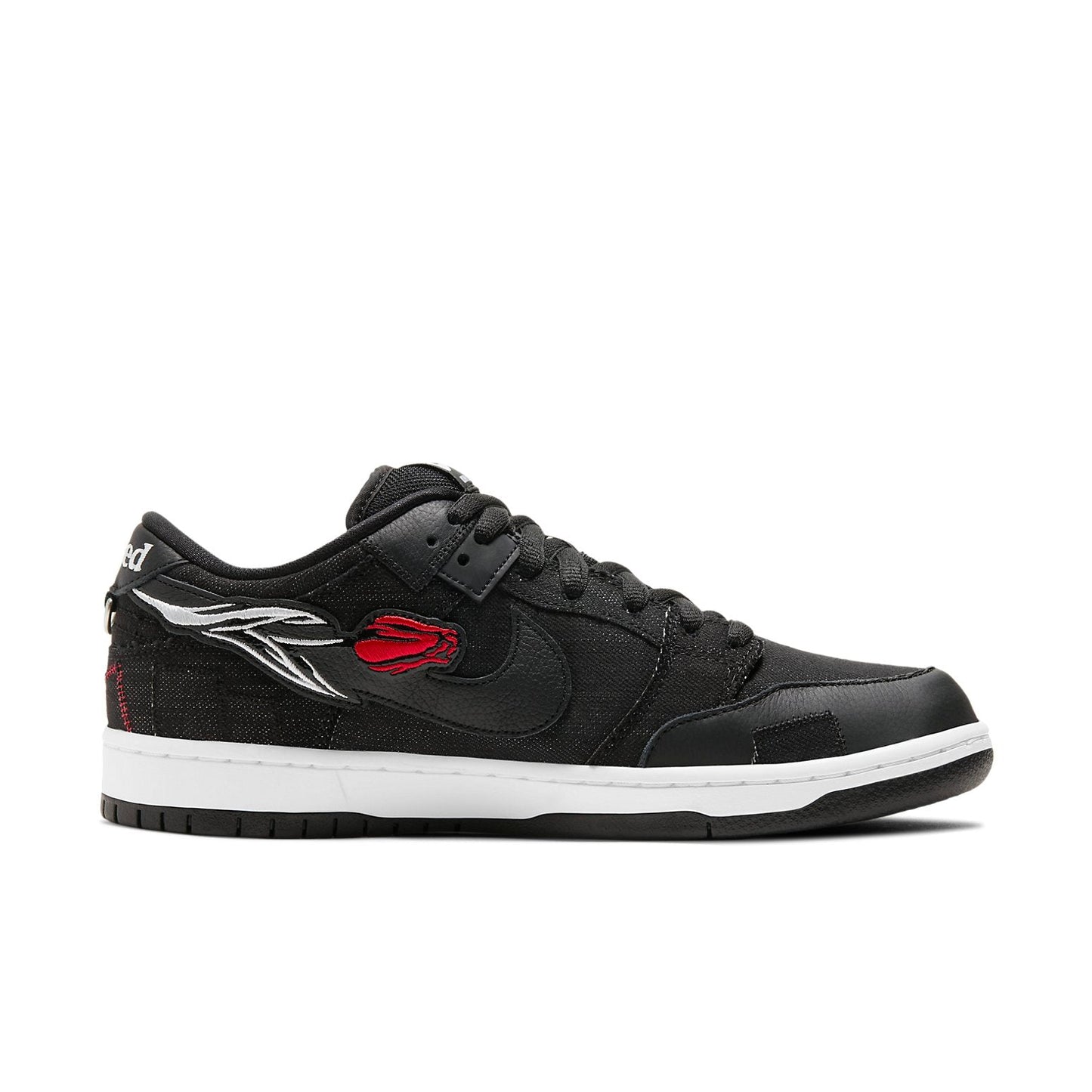 Nithtke x Wasted Youth SB Duthtnk Low 'Black Denim' DD8386-001