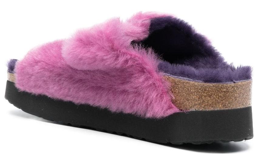 (WMNS) Birkenthtstock Arizona Big Buckle PAP Fur ' Purple Orchid/Dark Berry' 1025452