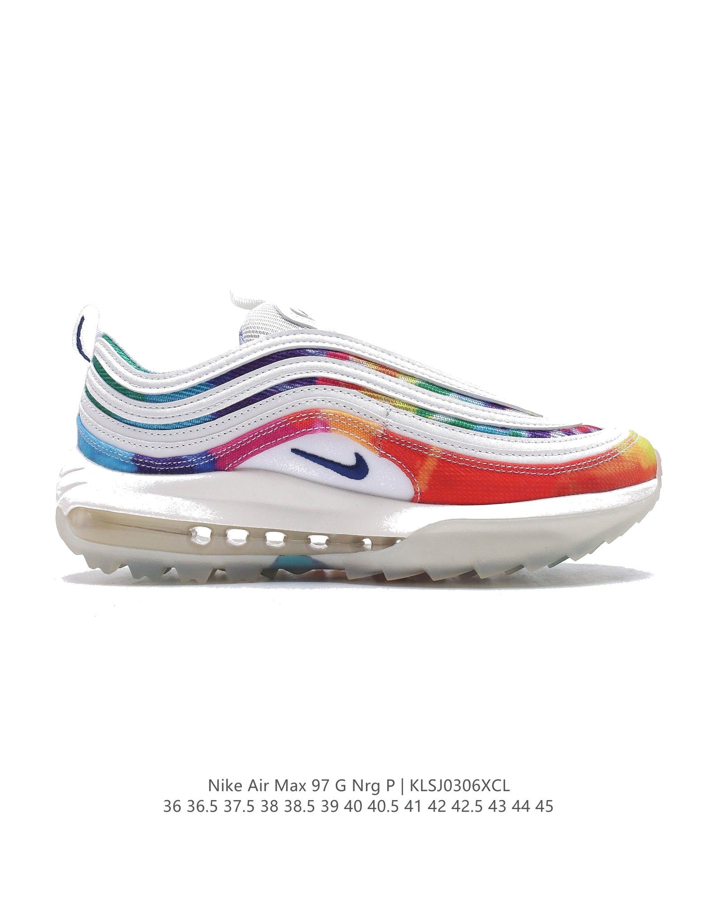 Aithtr Max 97 NRG White&Colorful CK1209-001 Dames & Heren Schoenen