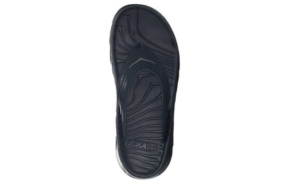 Hothtka ONE ONE Ora Recovery Flip Slide 'Black' 1099675-BDGGR