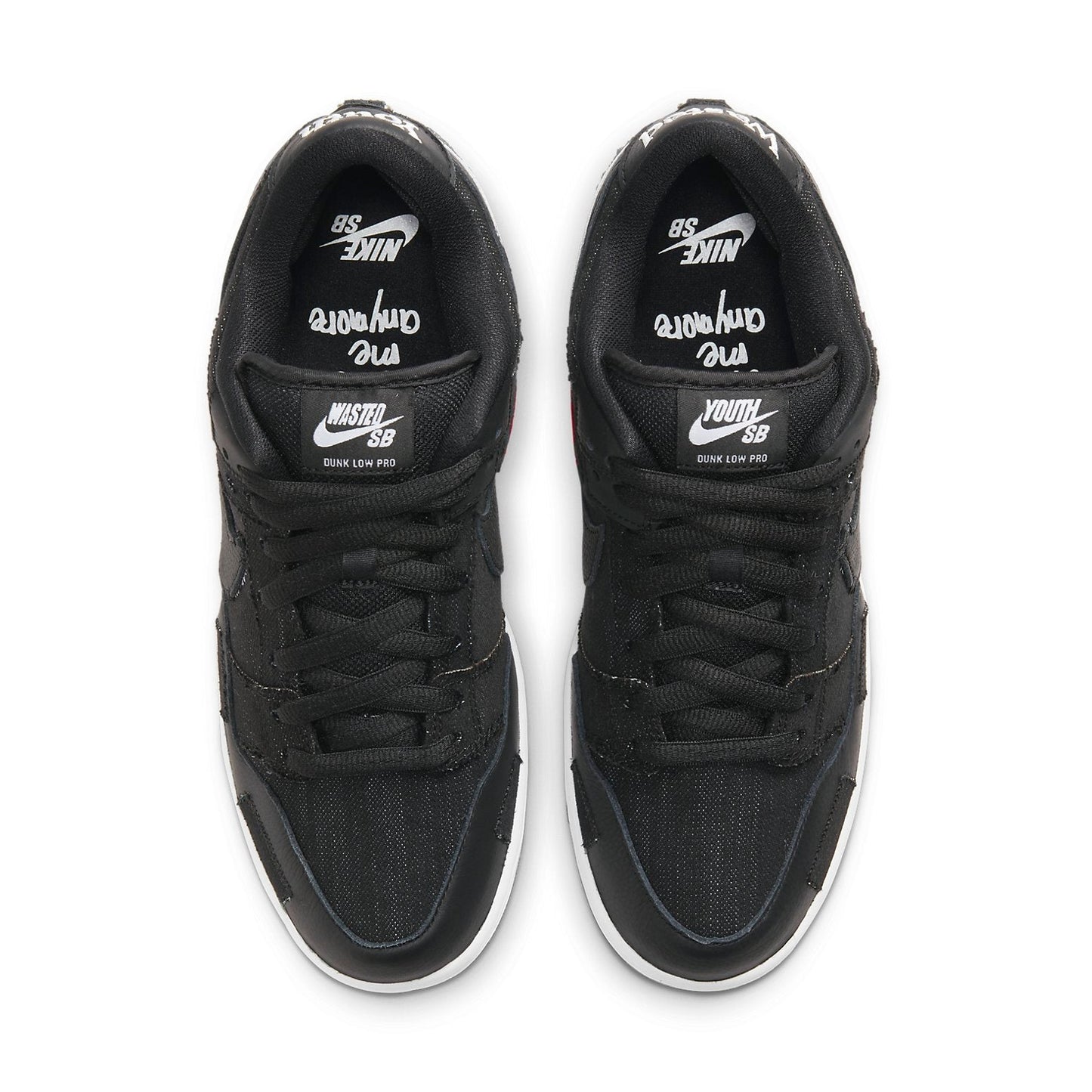 Nithtke x Wasted Youth SB Duthtnk Low 'Black Denim' DD8386-001