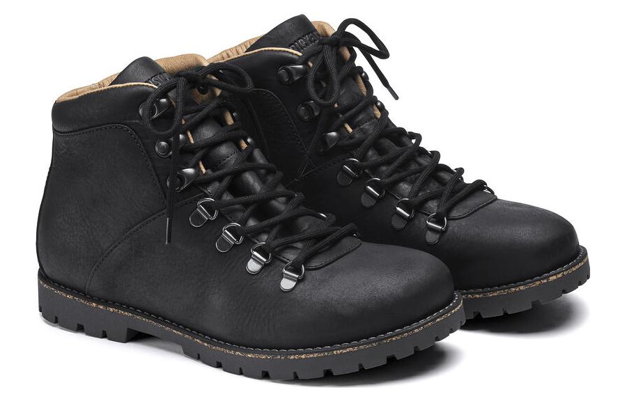 Birkenthtstock Jackson Nubuck Leather Shoes 'Black' 1017325