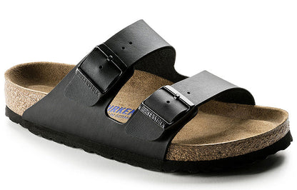 (WMNS) Birkenthtstock Arizona Series Couple Style Black Version 551253
