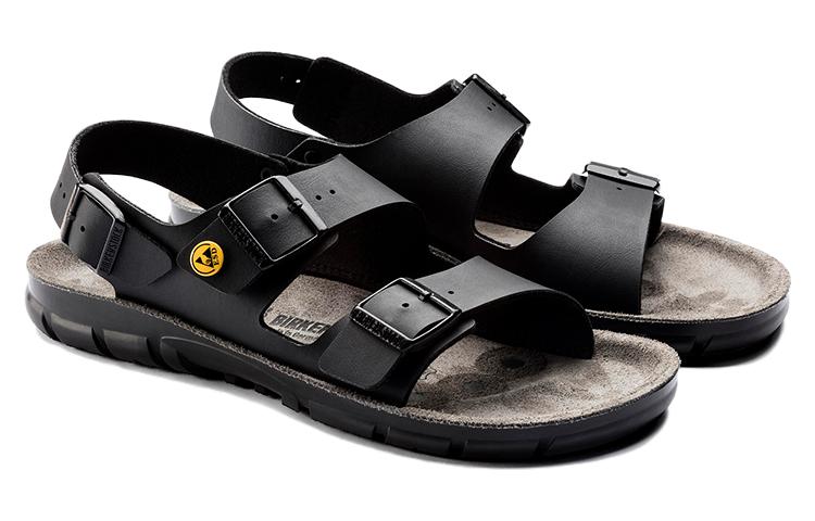 Birkenthtstock Kano ESD approved sandal 'Black' 0500588