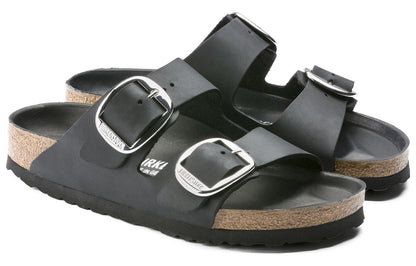 Birkenthtstock Arizona Big Buckle Sandals 'Black' 1011074