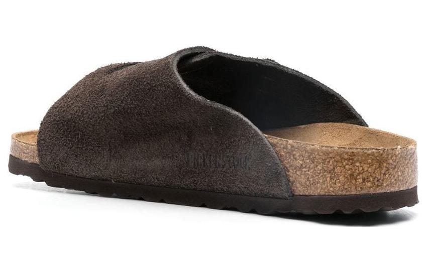 Birkenthtstock Zrich Suede Leather Narrow Fit 'Mocca' 1024641