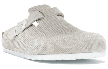 Birkenthtstock x Stssy Boston Suede Embossed 'Bone' 1019742